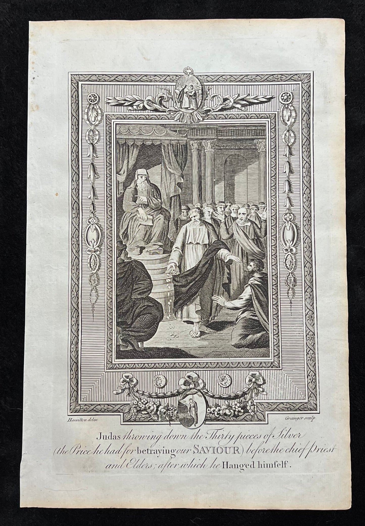 1782 Christian Biblical Scenes by Wright, Paul