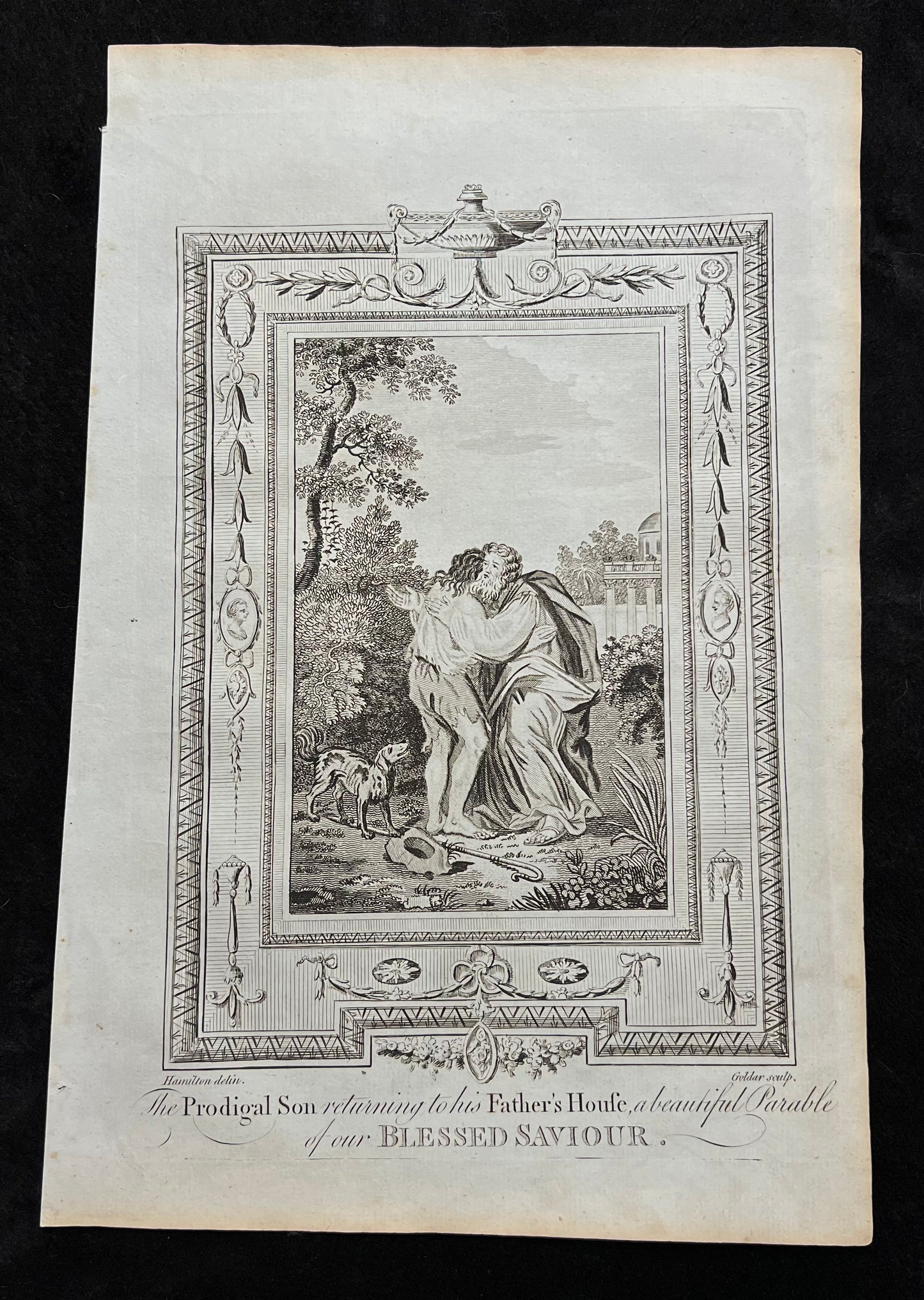 1782 Christian Biblical Scenes by Wright, Paul