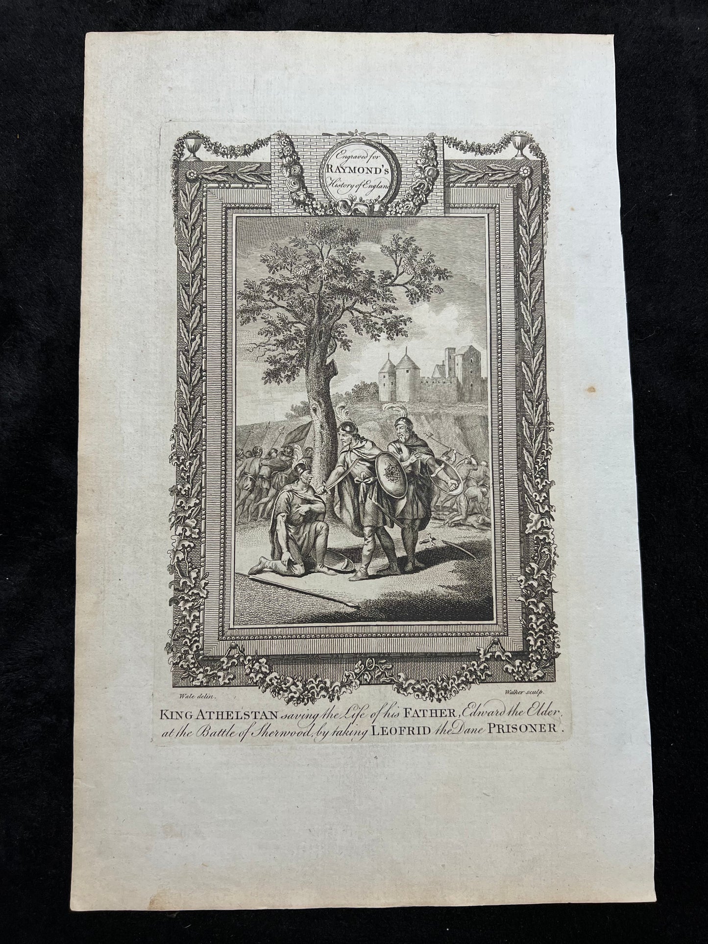 1787 British Historical Prints by Raymond, George
