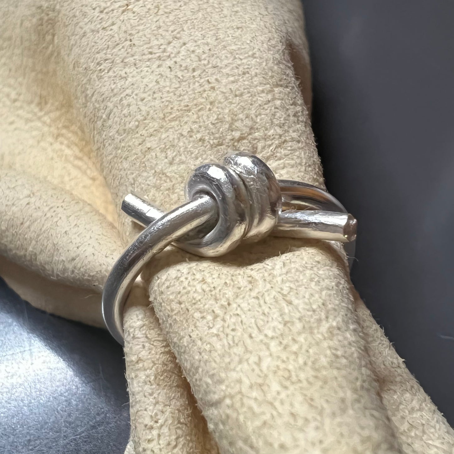 Barbed Silver Ring