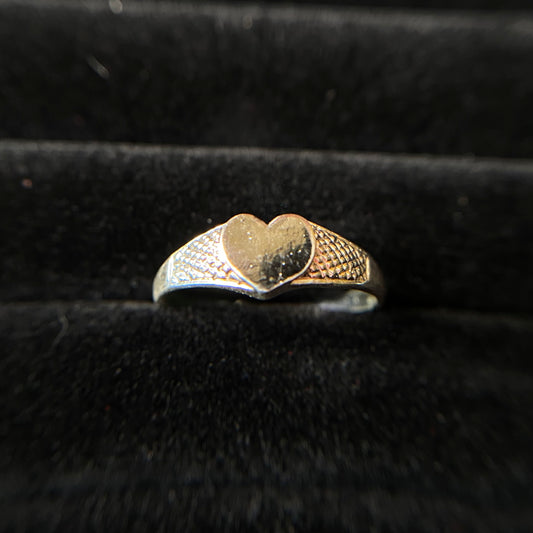 Heart Silver Ring