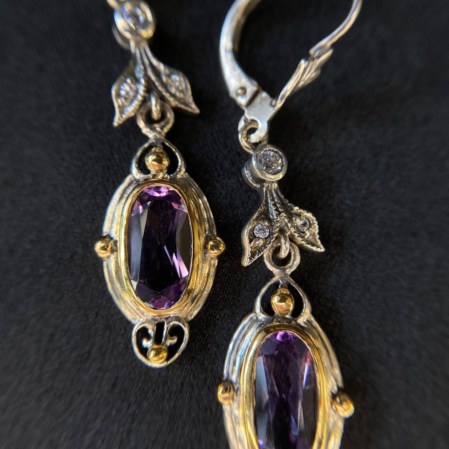 Renaissance Gem & Wing Earring