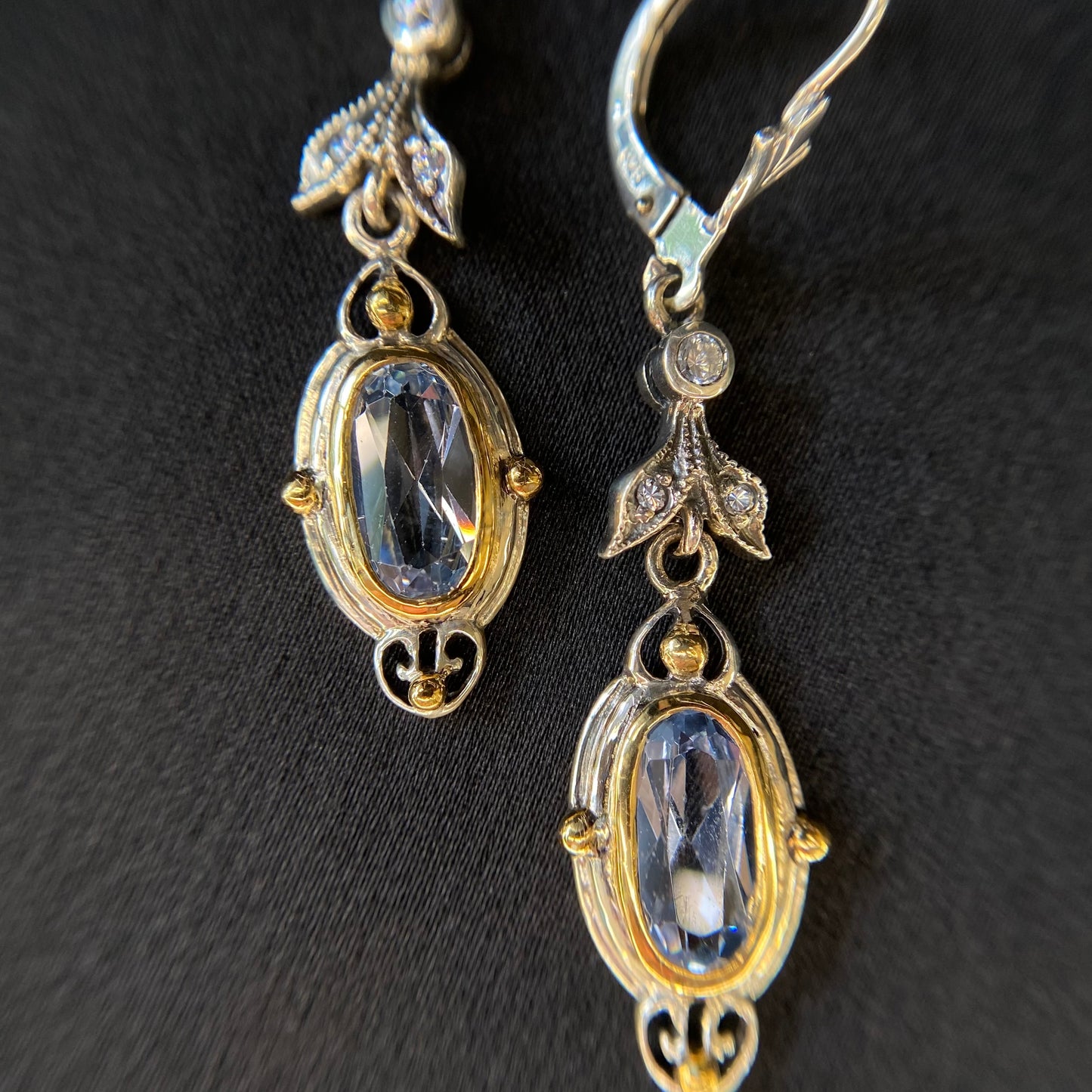 Renaissance Gem & Wing Earring