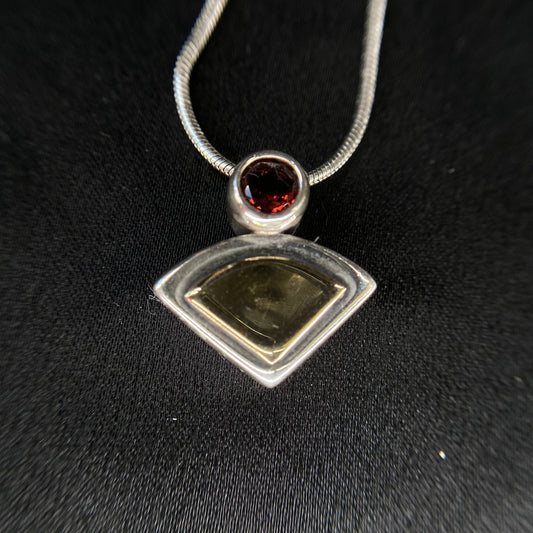 Red & Slice Necklace