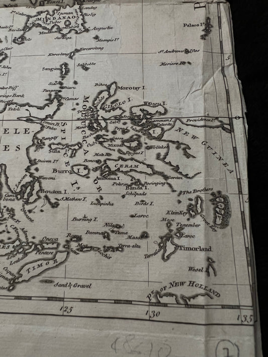 1785 Map of East Indies by Kitchin & Barber, Guthrie