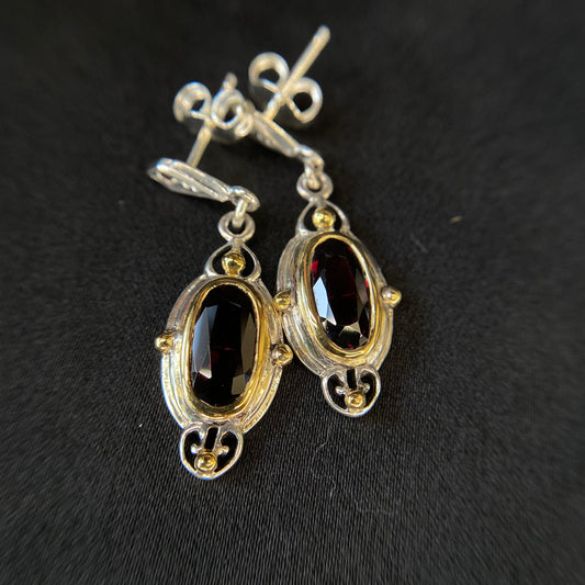 Renaissance Gem Drop Earring