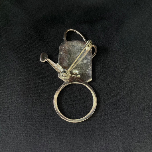 Watering Can Brooch
