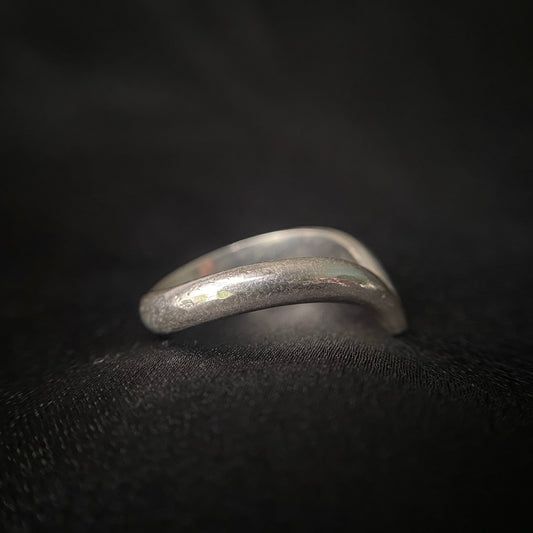 Chevron Silver Ring
