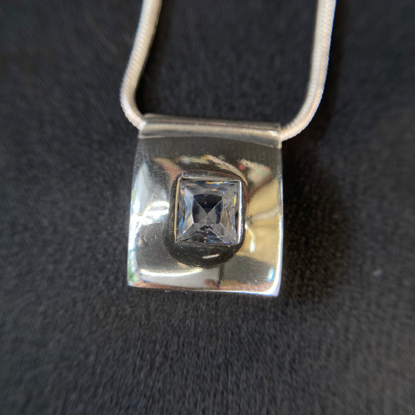 Modern Raised Necklace