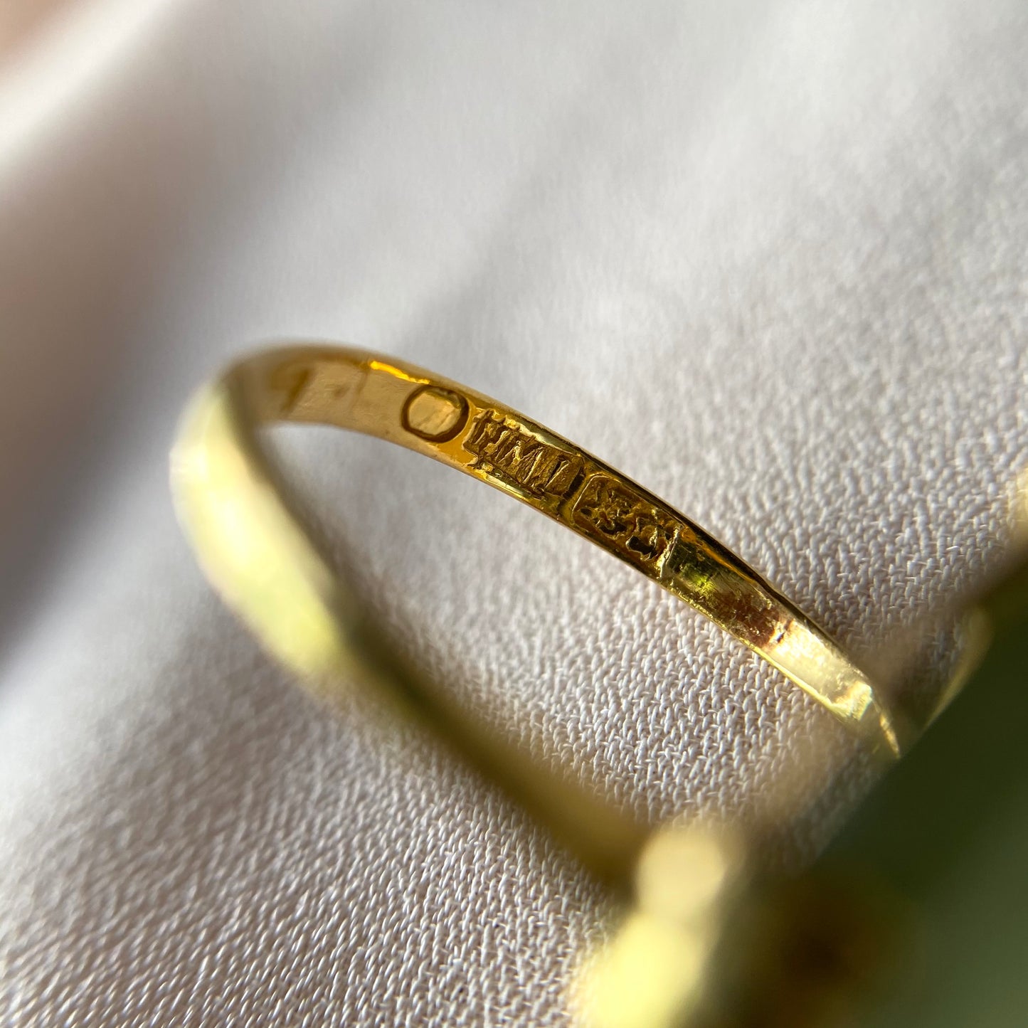 Jade Gold Ring