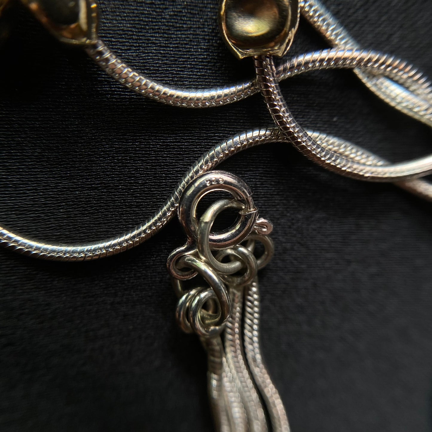 Gold Bead Double Necklace