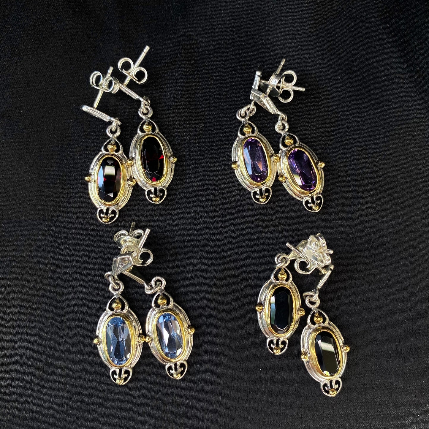 Renaissance Gem Drop Earring