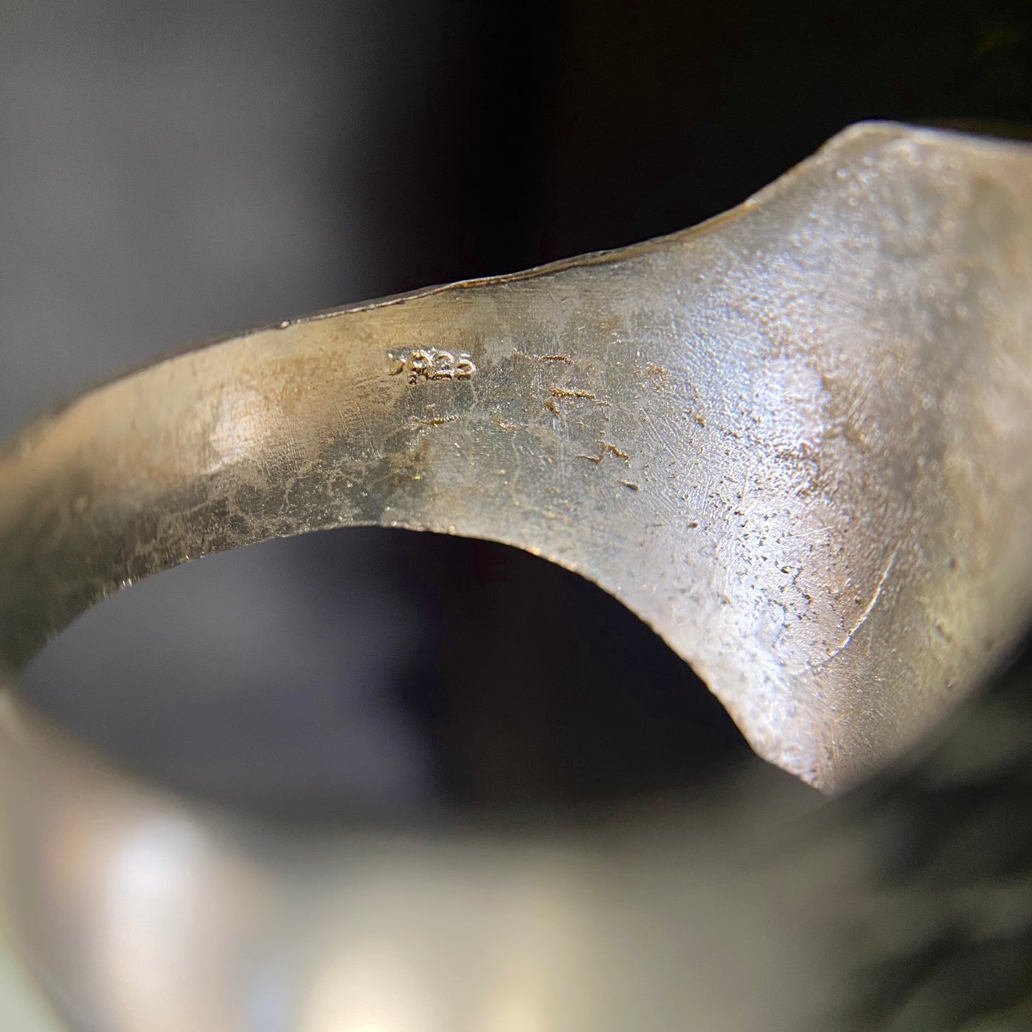 Lion Emblem Signet Silver Ring