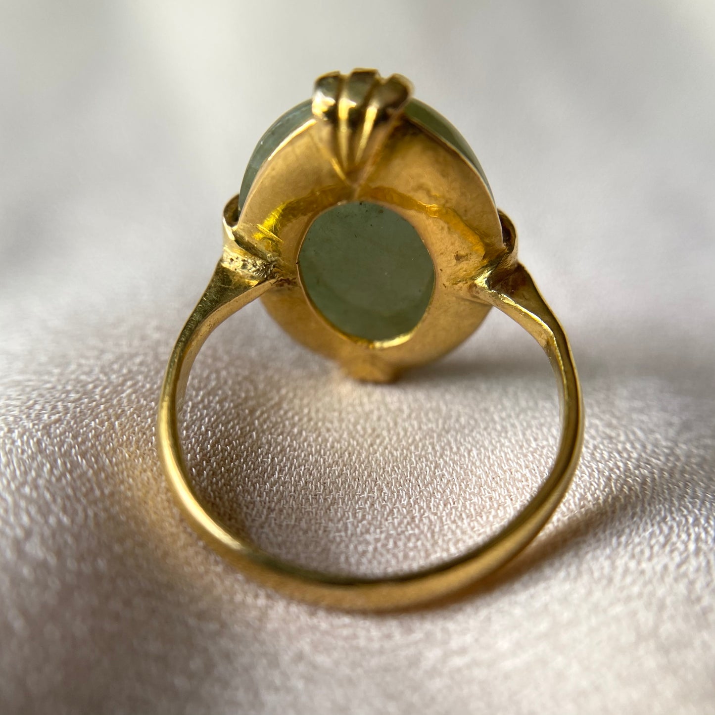 Jade Gold Ring