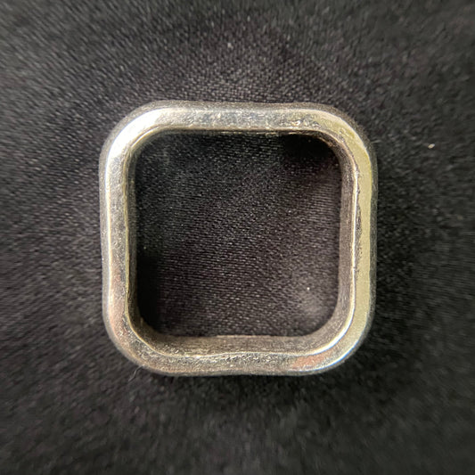 Square Silver Ring