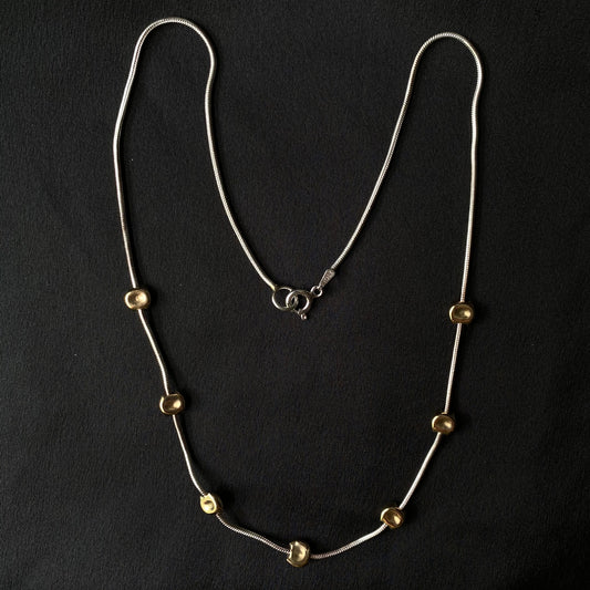 Gold Bead Necklace
