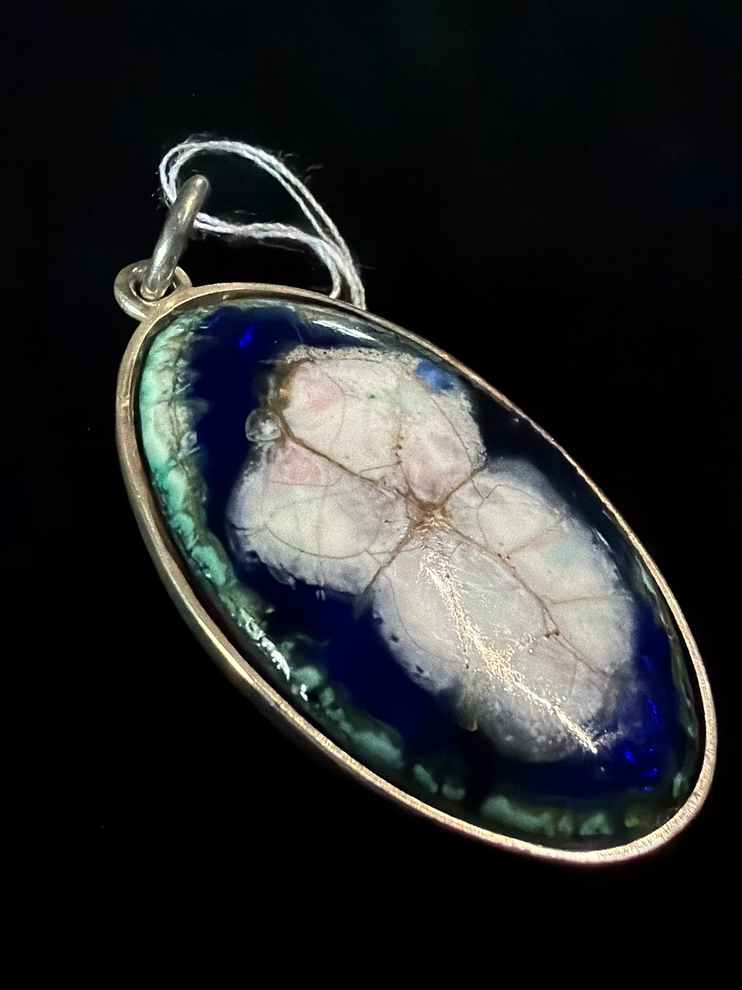 Abstract Enamel Pendent 01