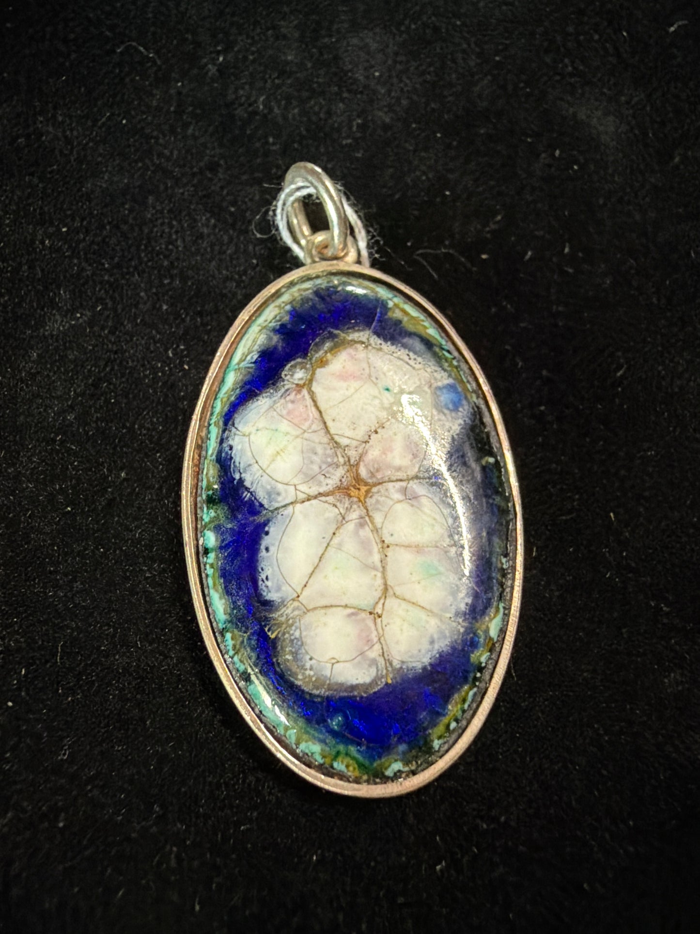 Abstract Enamel Pendent 01