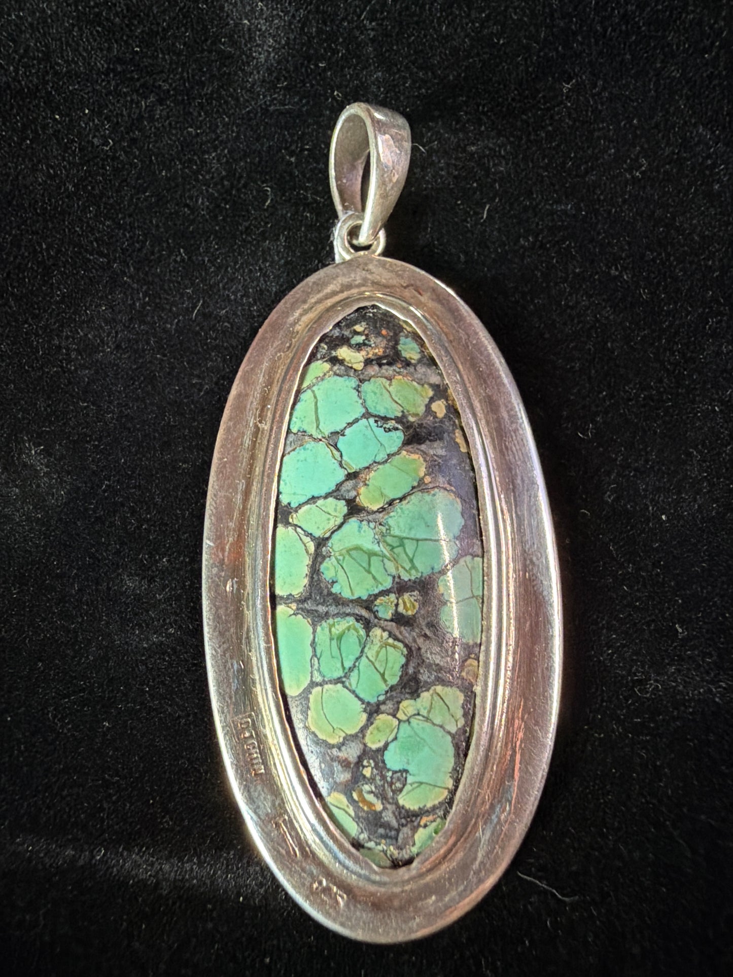 Turquoise Shield Pendent