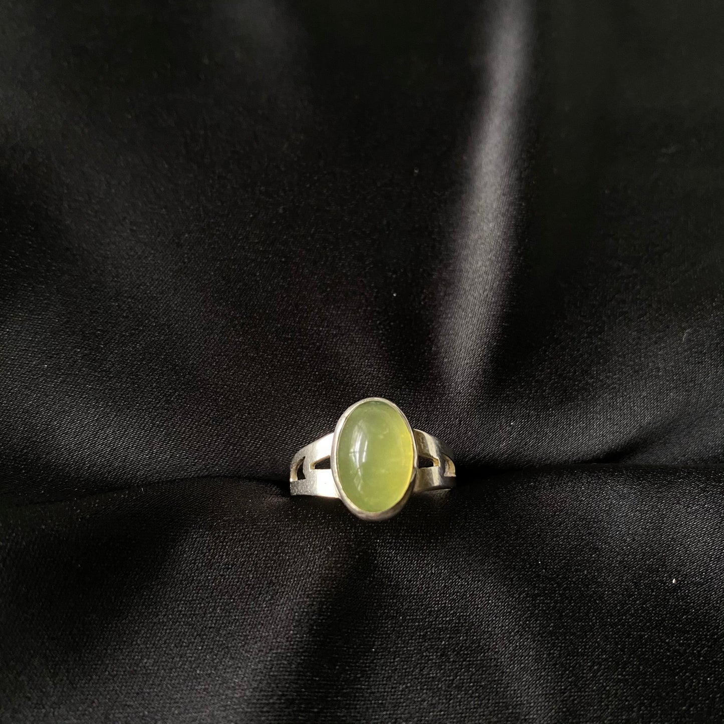 Large Gem & Arrow Silver Rings