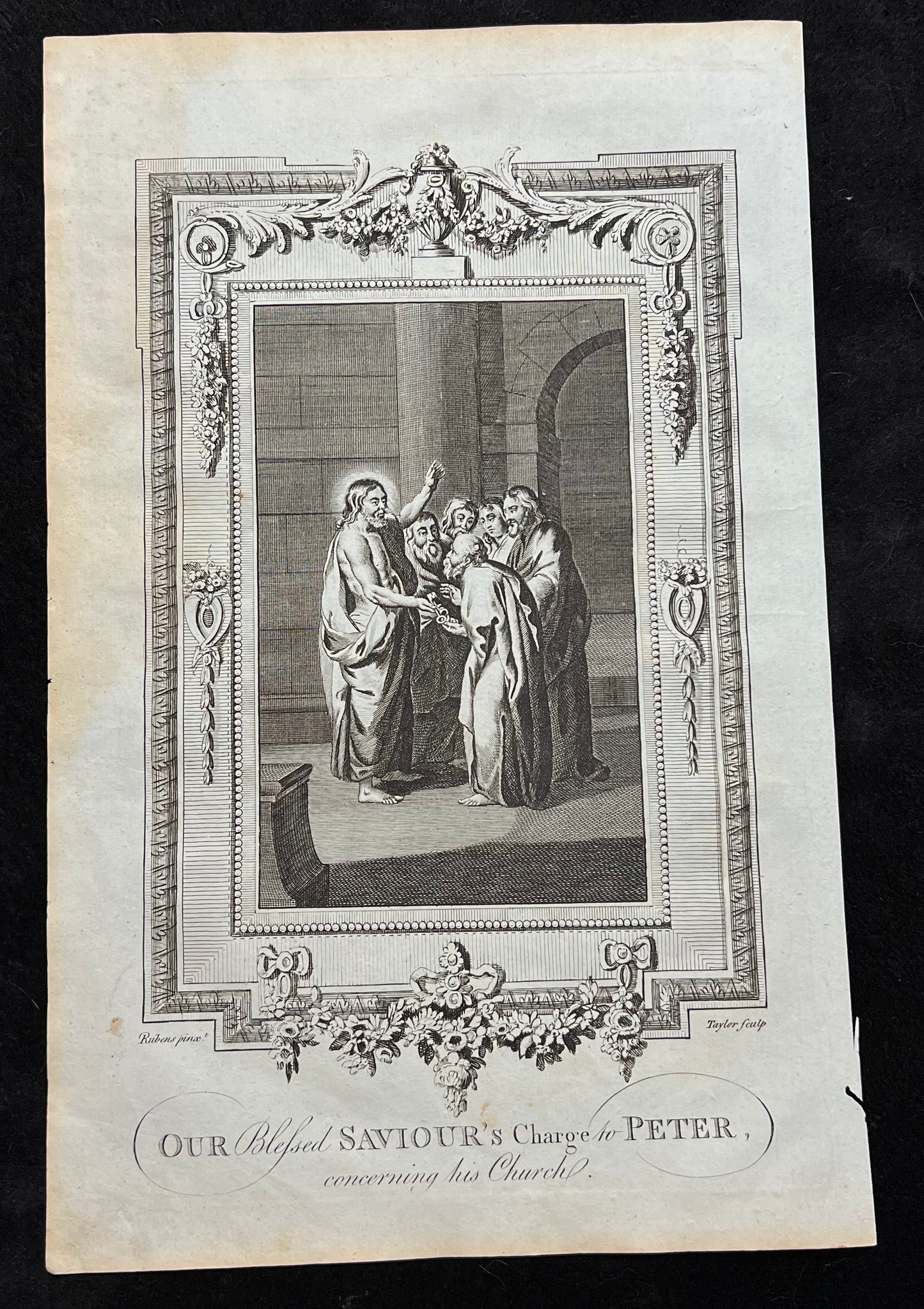 1782 Christian Biblical Scenes by Wright, Paul