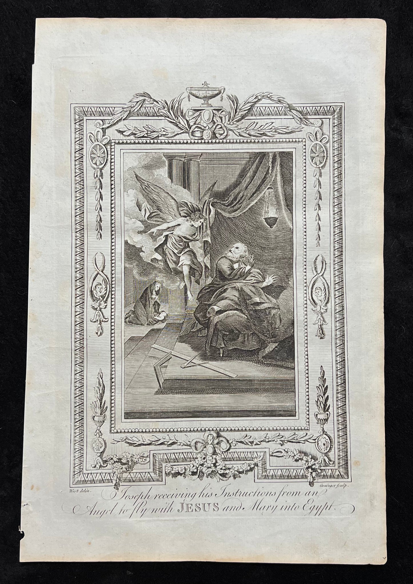 1782 Christian Biblical Scenes by Wright, Paul