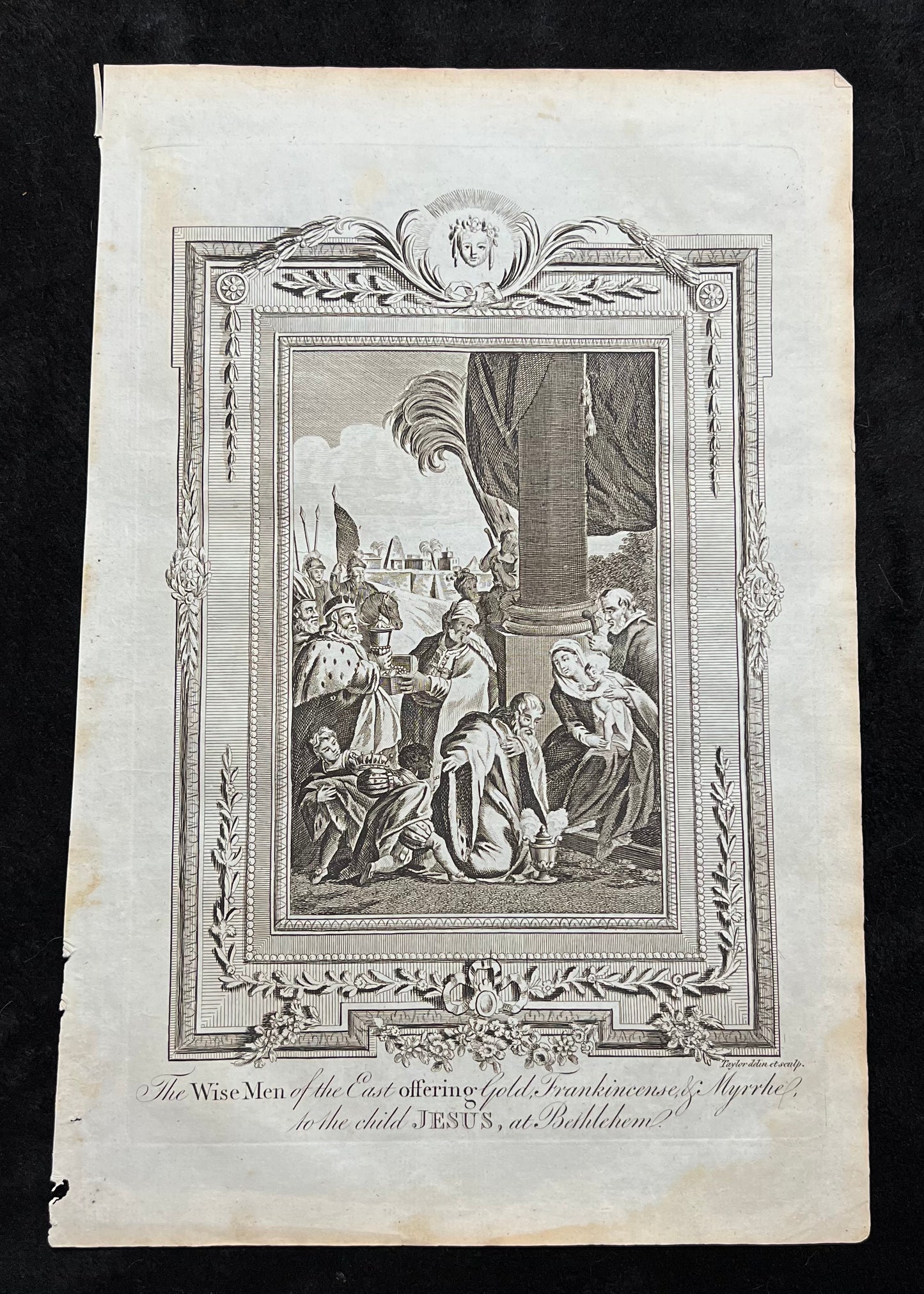1782 Christian Biblical Scenes by Wright, Paul