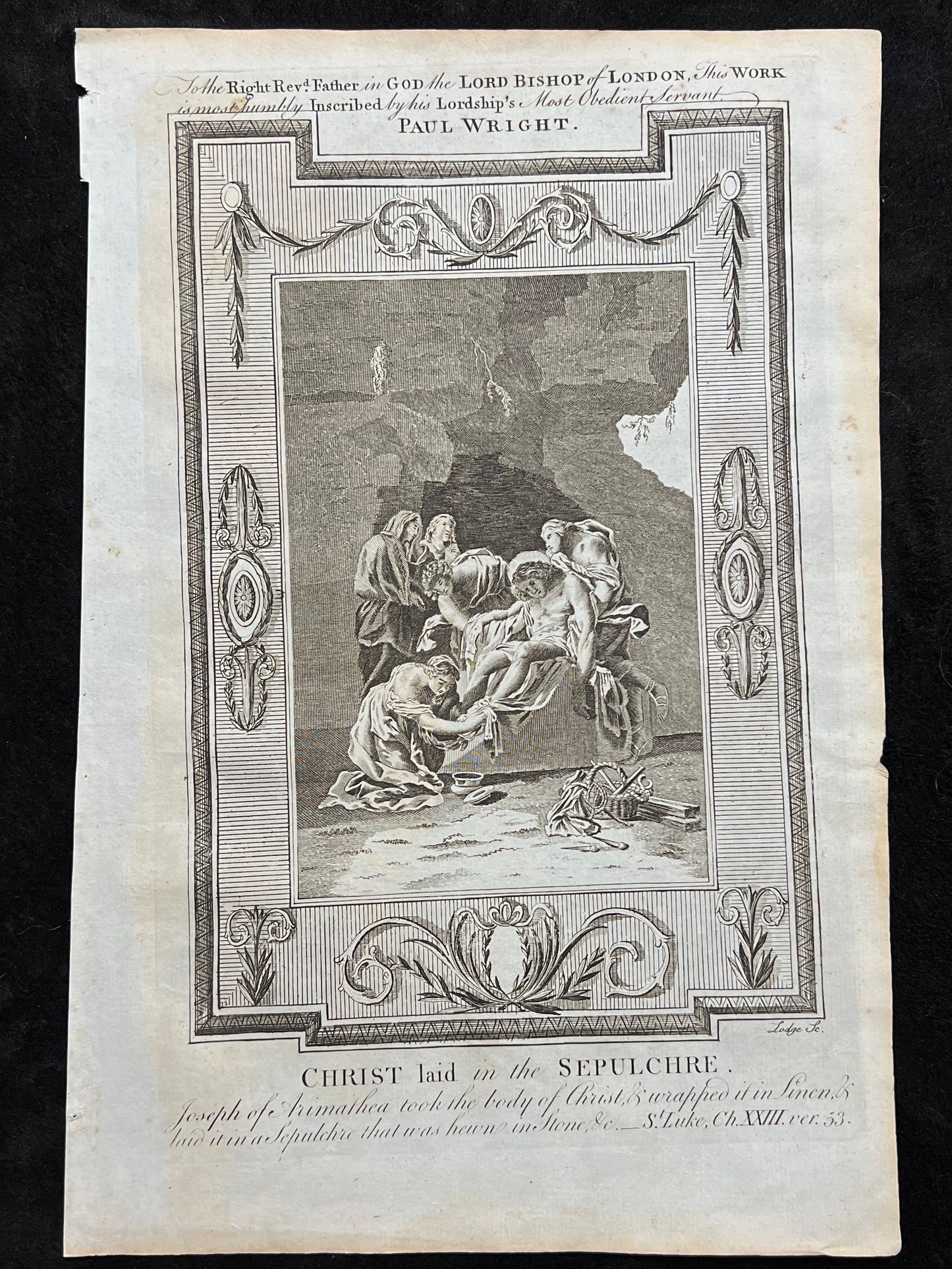 1782 Christian Biblical Scenes by Wright, Paul