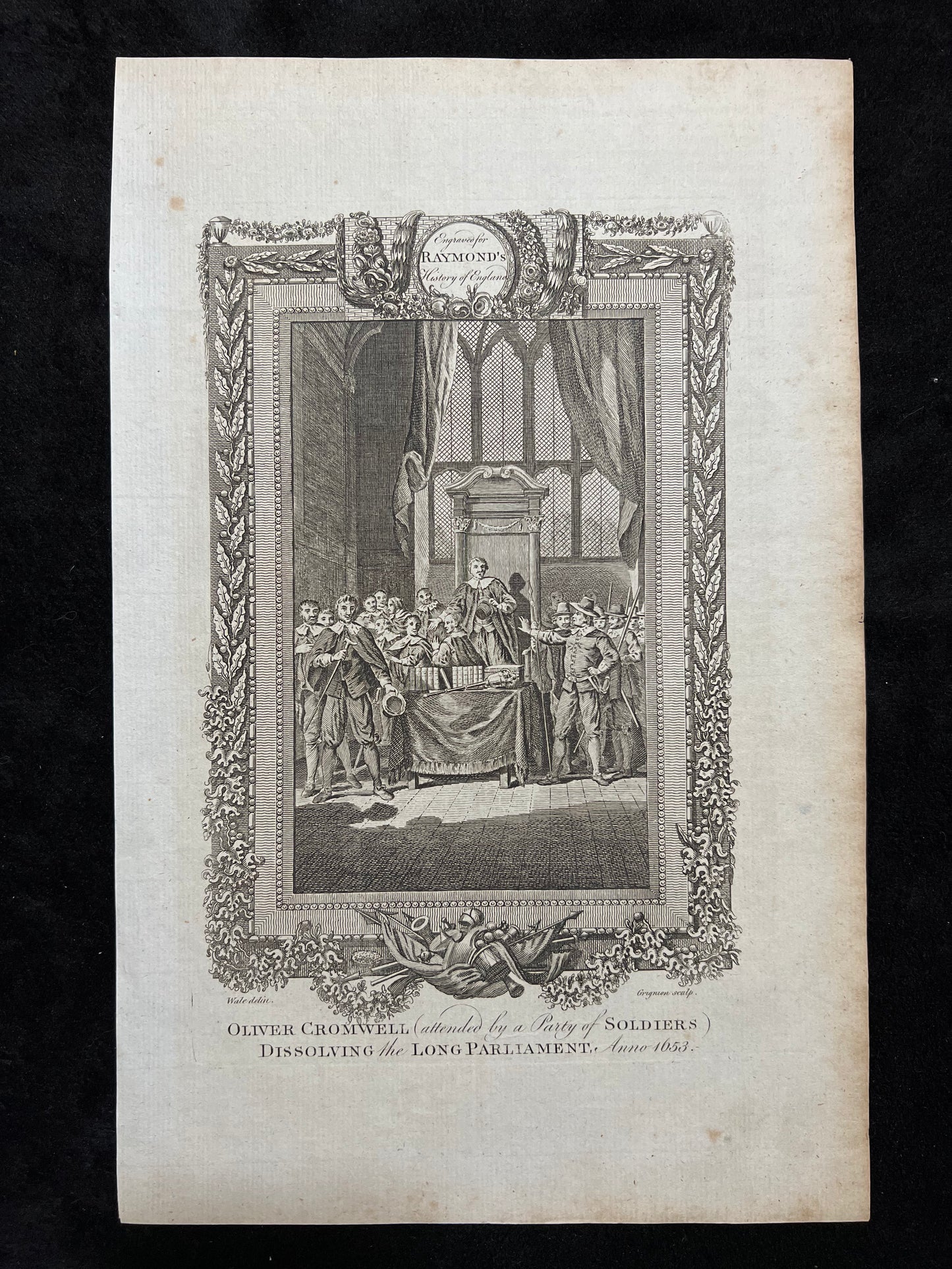 1787 British Historical Prints by Raymond, George