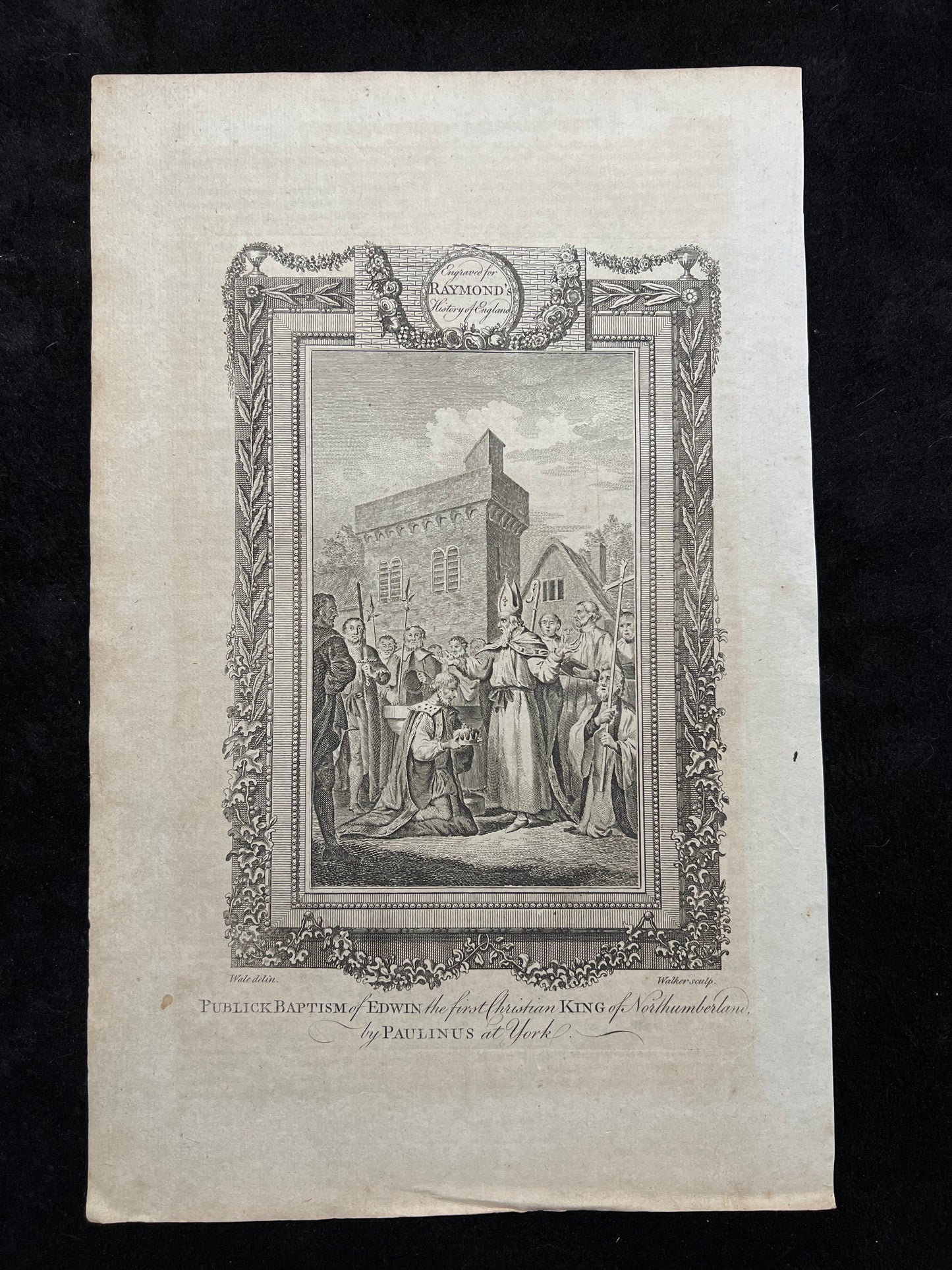 1787 British Historical Prints by Raymond, George