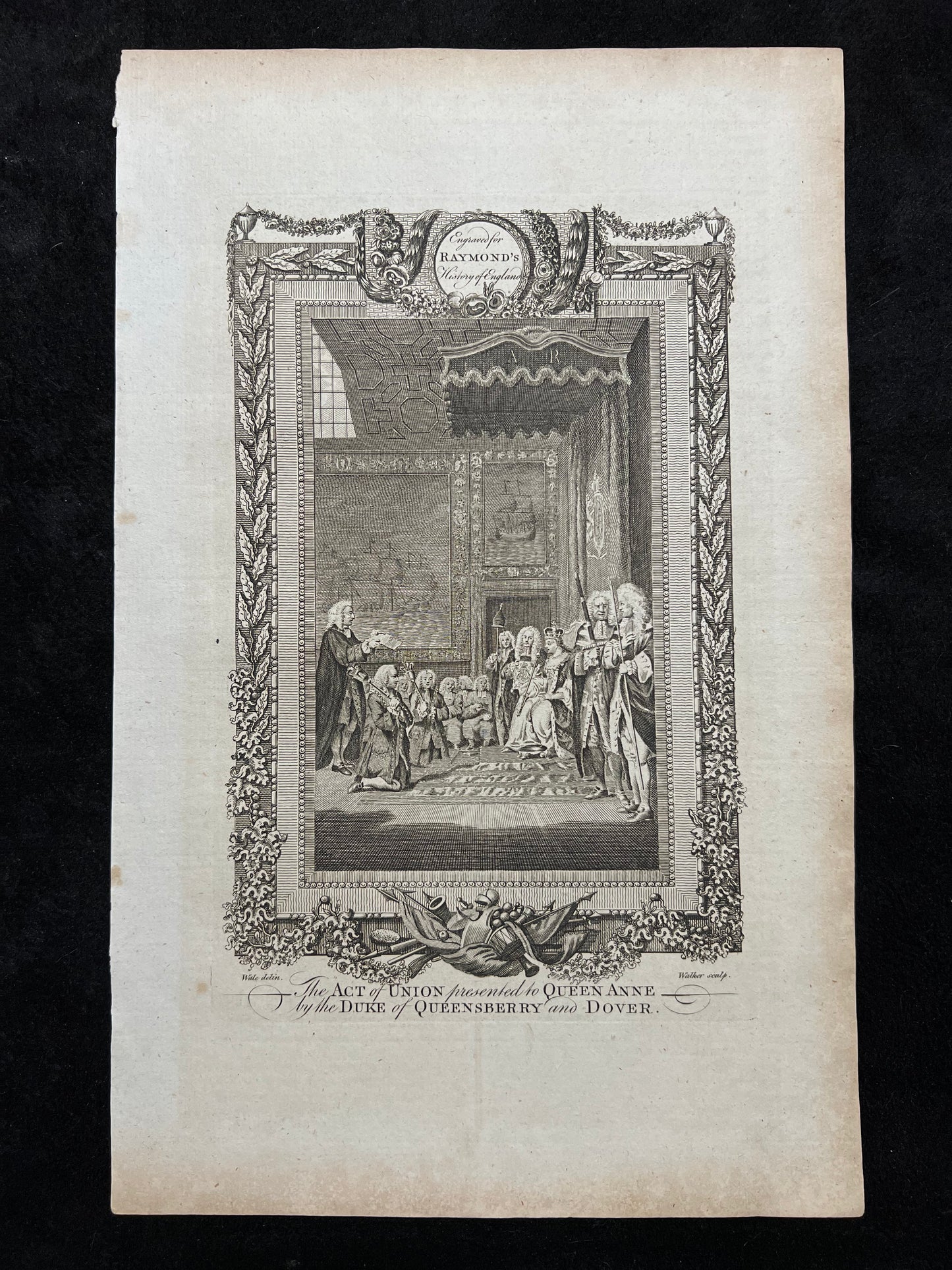 1787 British Historical Prints by Raymond, George