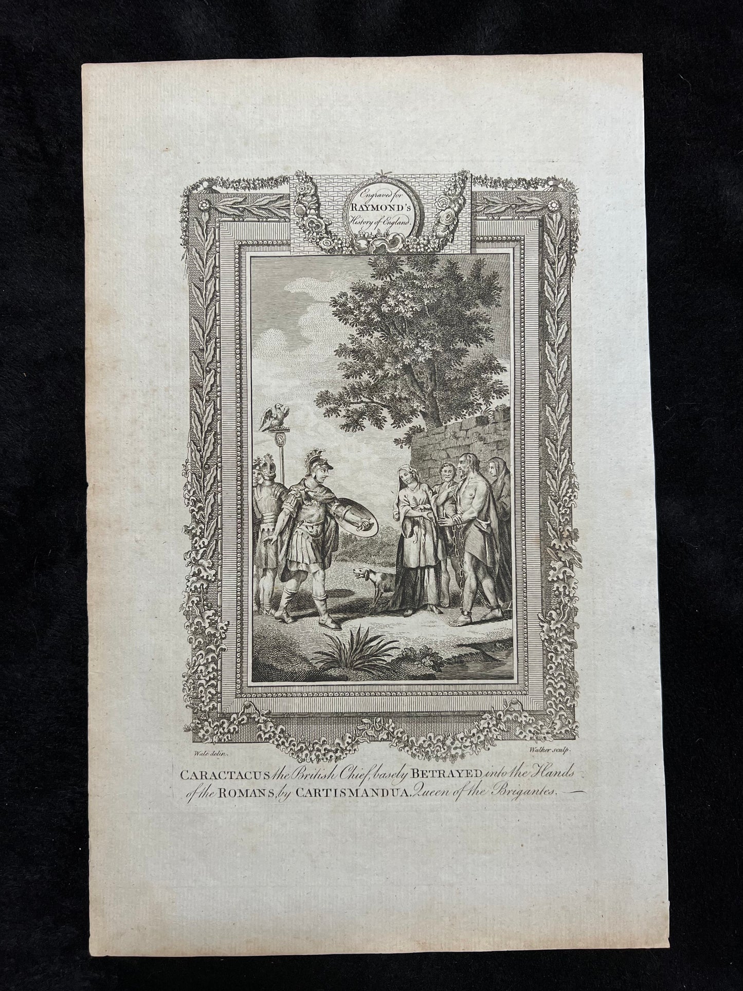 1787 British Historical Prints by Raymond, George