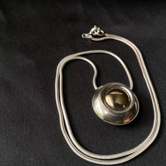 Button Necklace