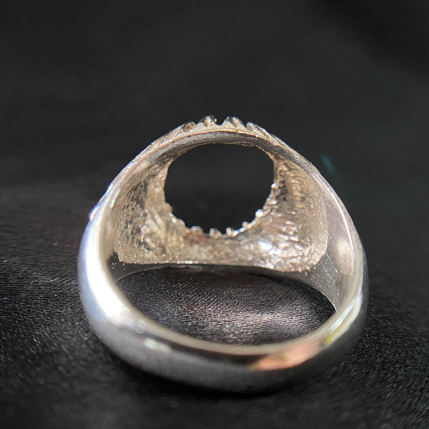 21 Prong Silver Ring