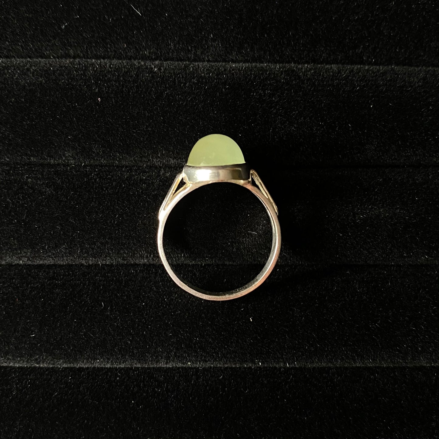 Large Gem & Arrow Silver Rings