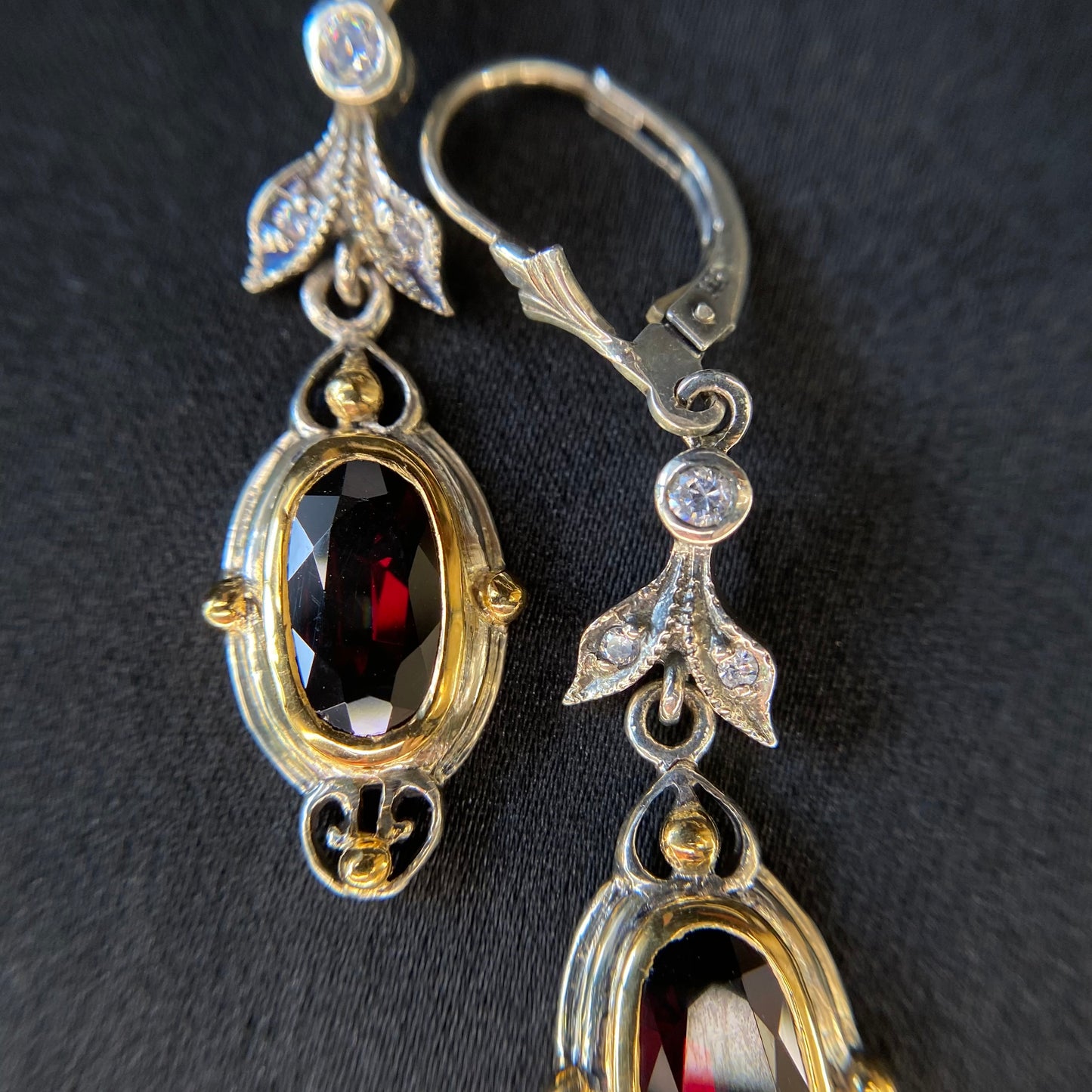 Renaissance Gem & Wing Earring
