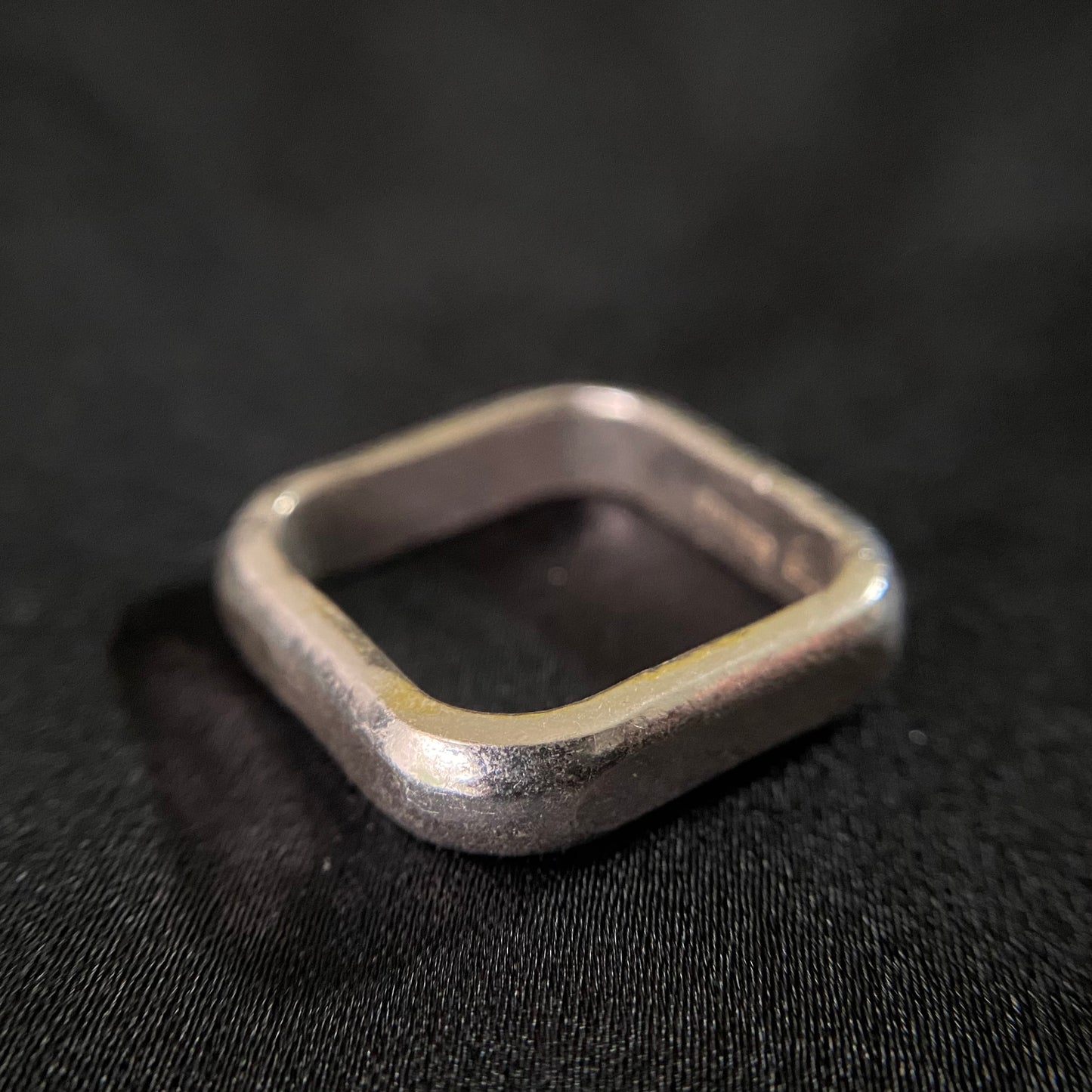 Square Silver Ring