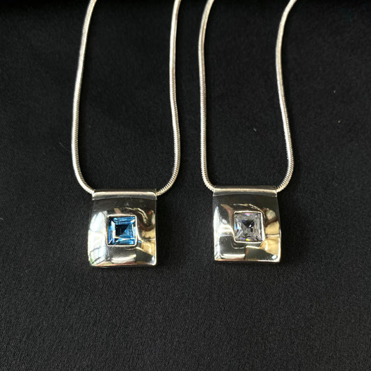 Modern Raised Necklace