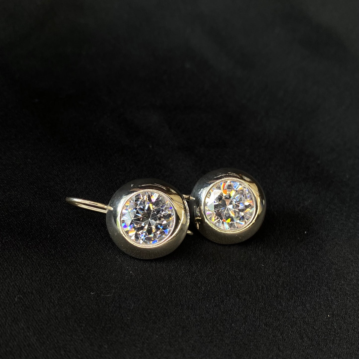 Large Zirconia Earring