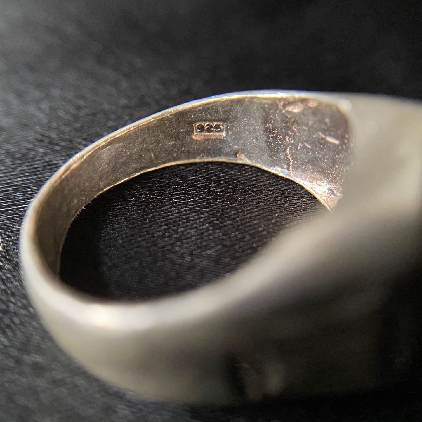 Dragon Emblem Silver Signet Ring