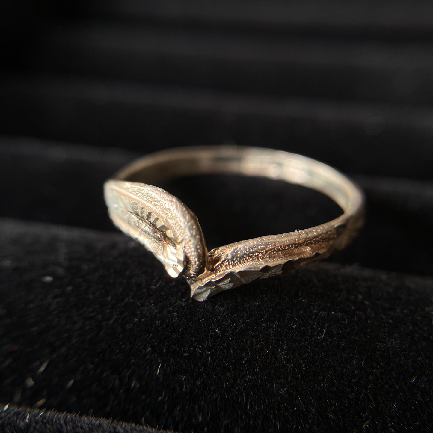 Treacherous Waves Silver Ring