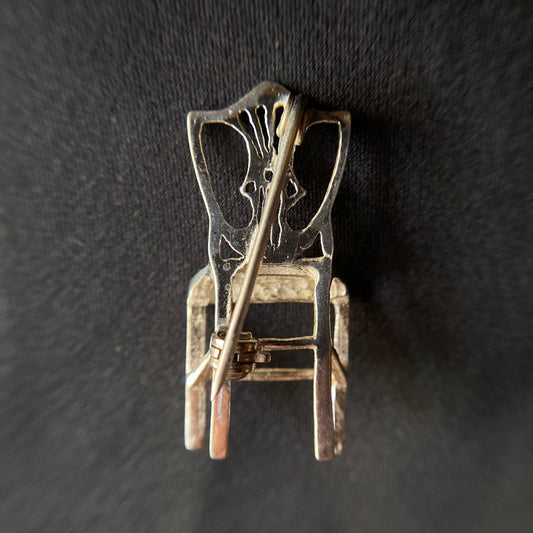 Chair Brooch