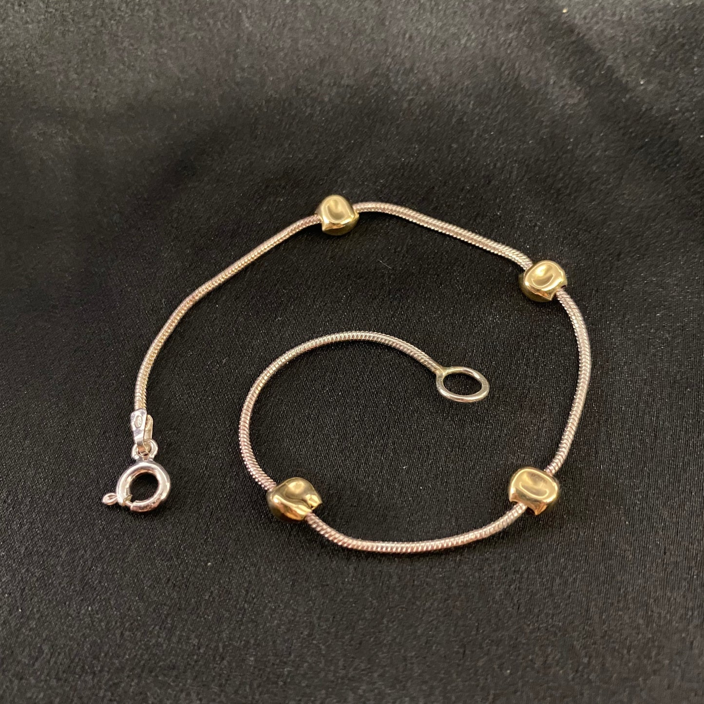 Gold Bead Bracelet