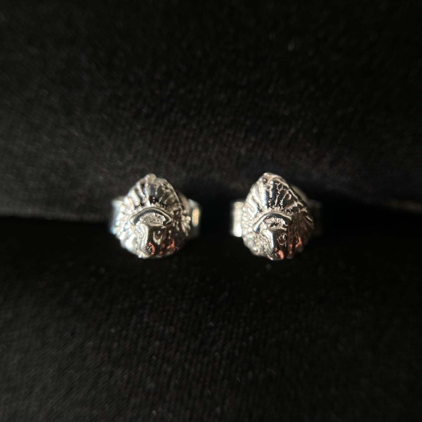 Tribal Face Earring