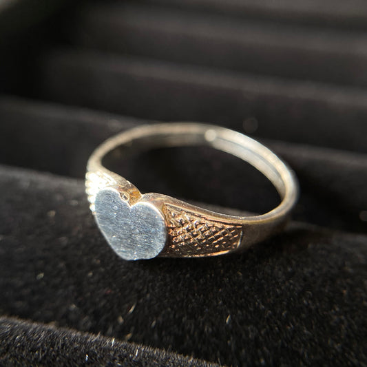 Heart Silver Ring