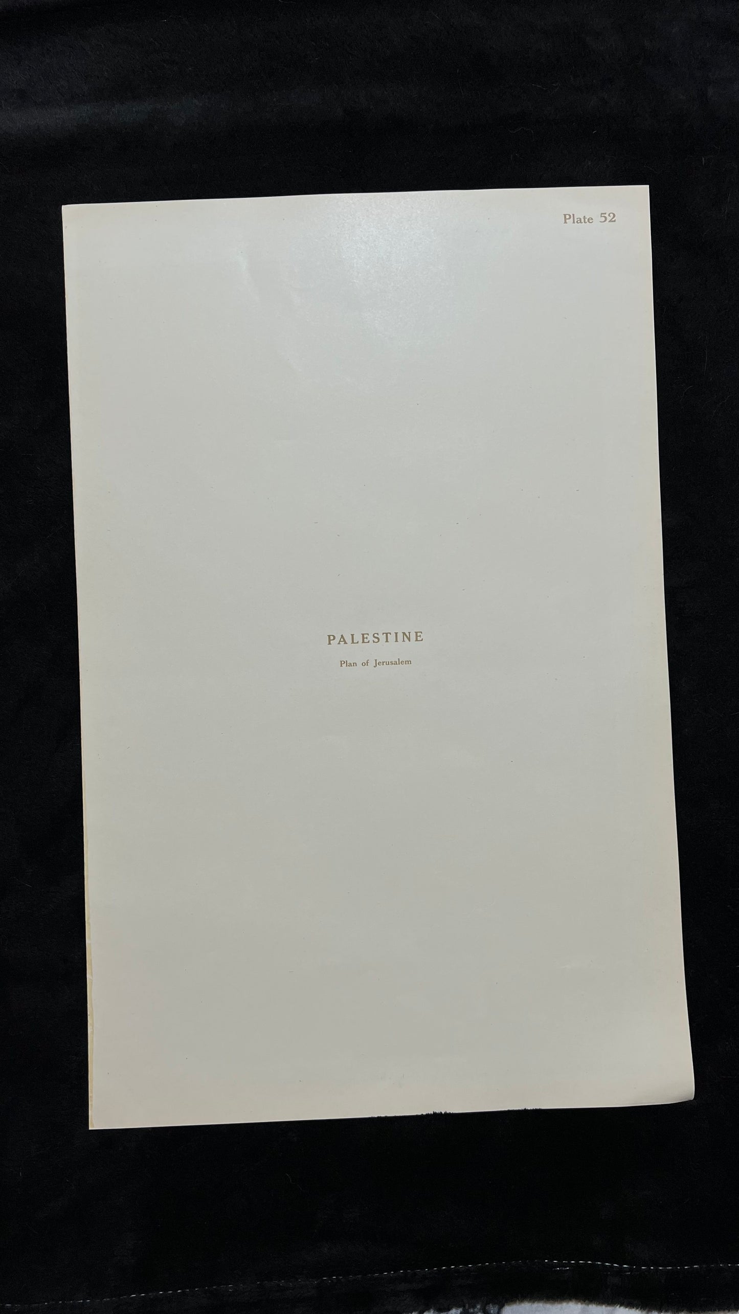 1922 Palestine Map by Bartholomew