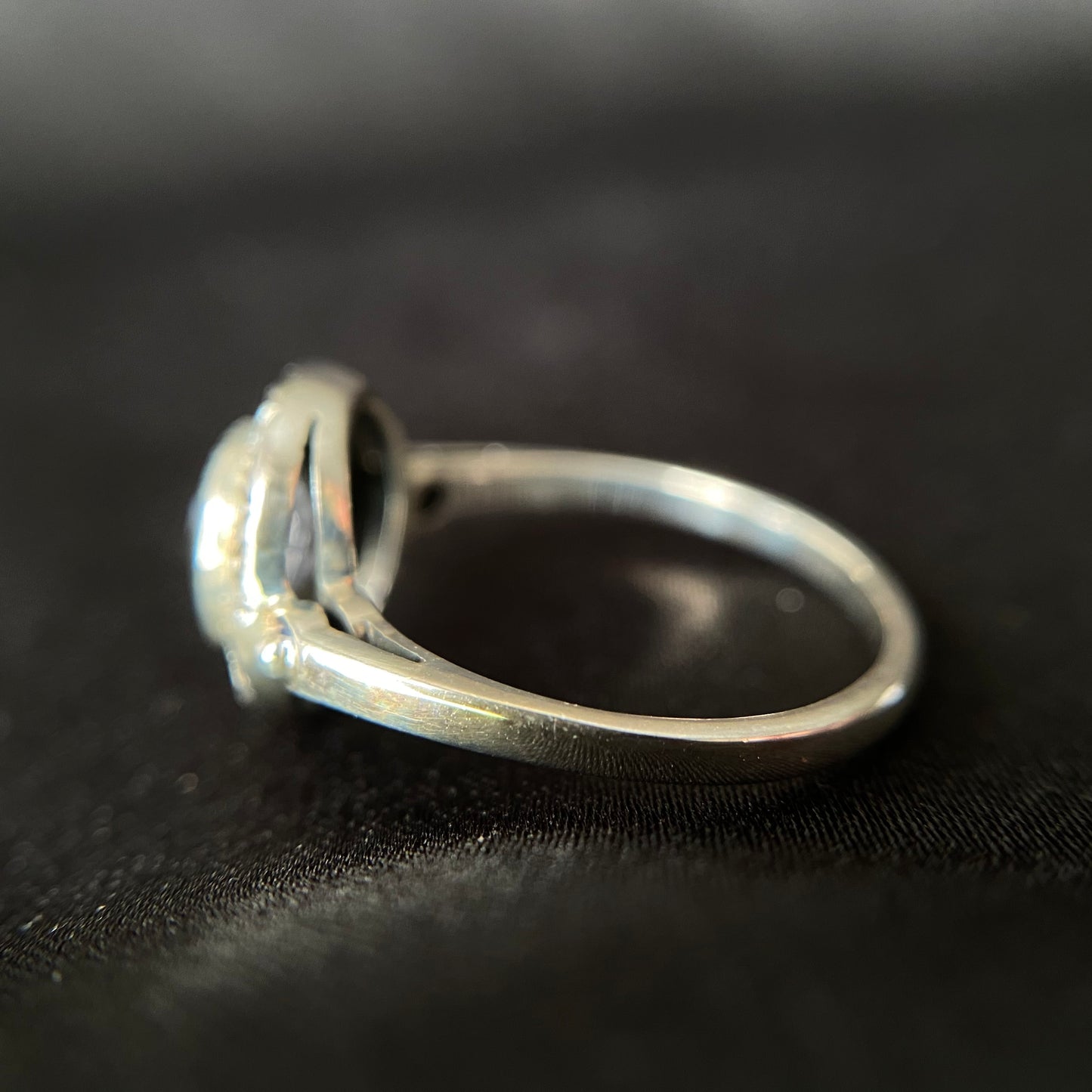 Tribal Gem Silver Ring