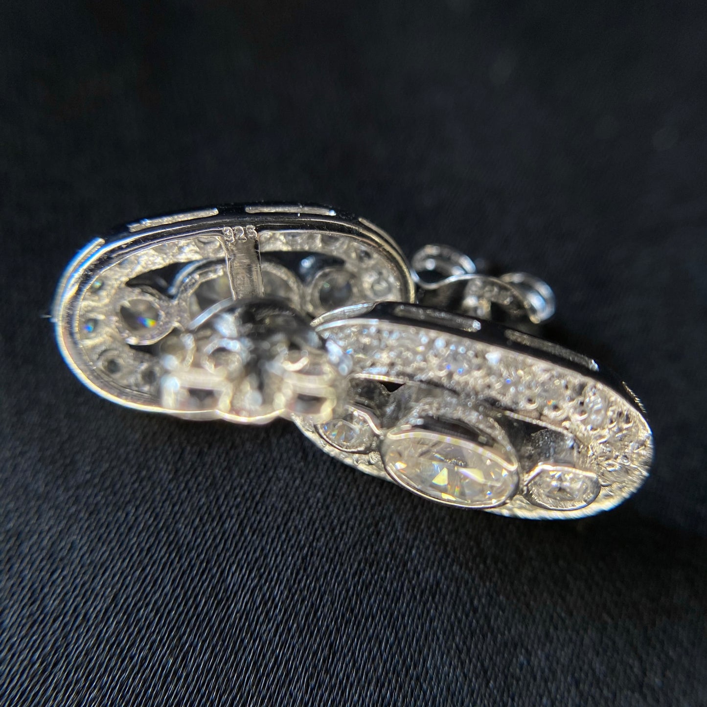 Cluster Topaz Earring