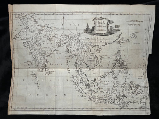 1785 Map of East Indies by Kitchin & Barber, Guthrie
