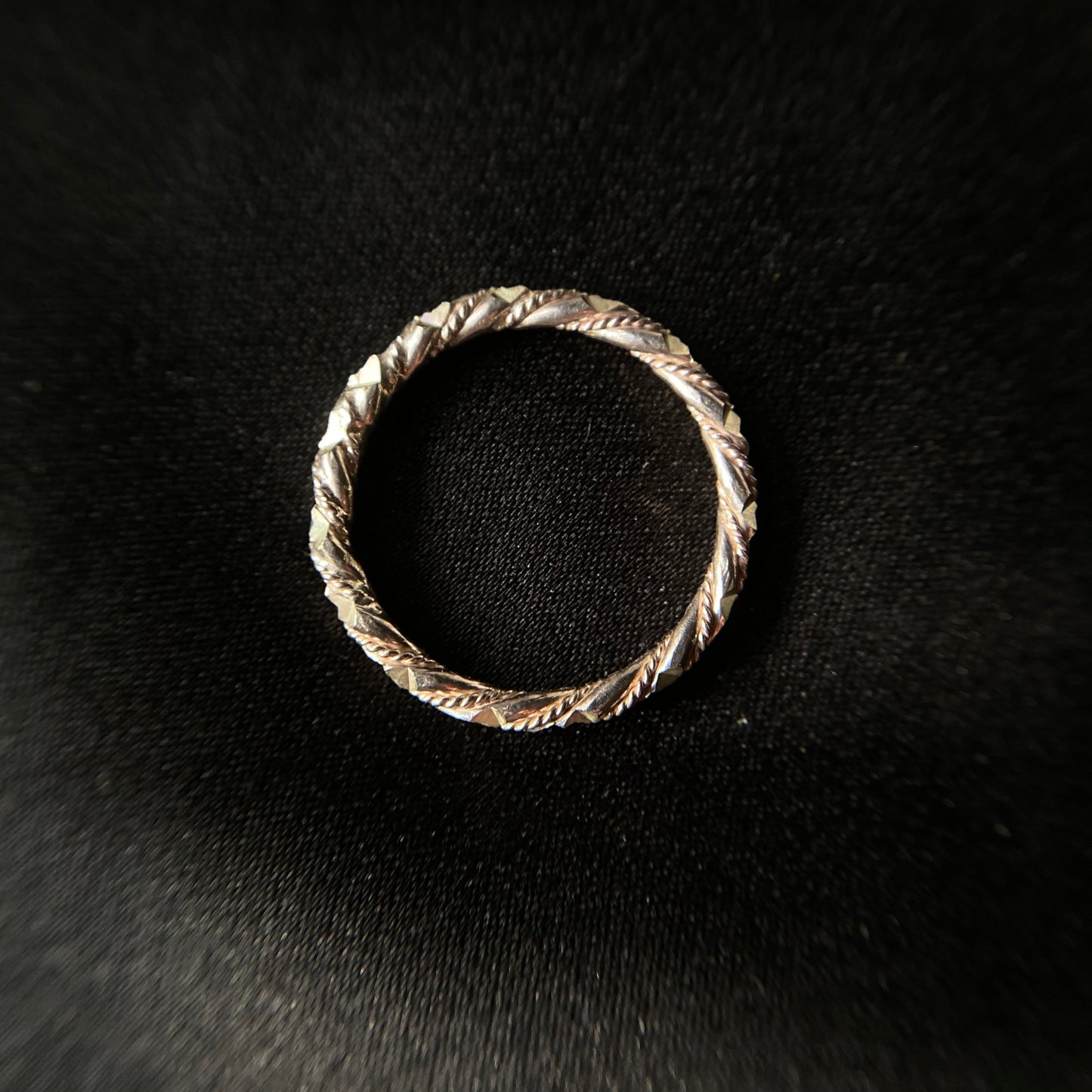 Milled Silver Ring